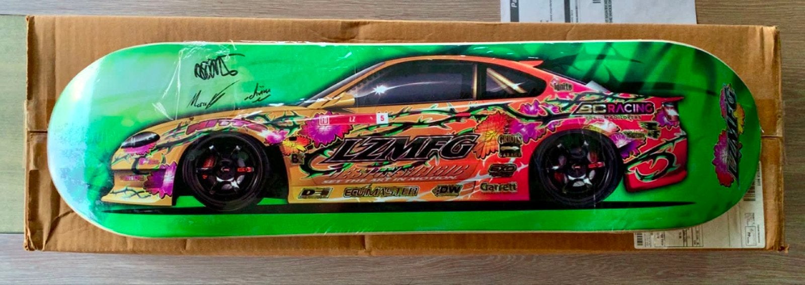limited edition Adam Lz S15 skate deck signed, Sport en Fitness, Ophalen of Verzenden, Nieuw, Skateboard