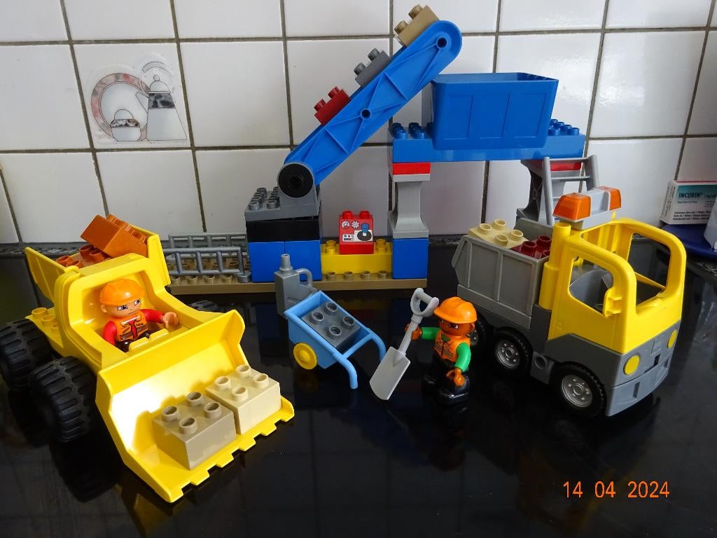Lego Duplo 4987 Steengroeve - Bouwplaats*, Kinderen en Baby's, Speelgoed | Duplo en Lego, Ophalen of Verzenden, Duplo