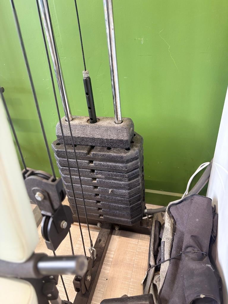 Nordic fitness power studio 3100 halterbank, Ophalen, Zo goed als nieuw, Armen, Overige typen