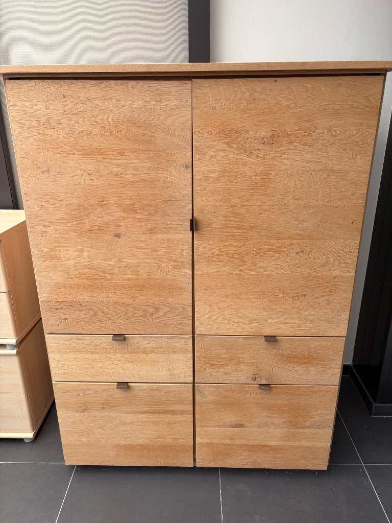 Meuble TV Living, Maison & Meubles, Comme neuf, 100 à 150 cm, Pin, 50 à 75 cm
