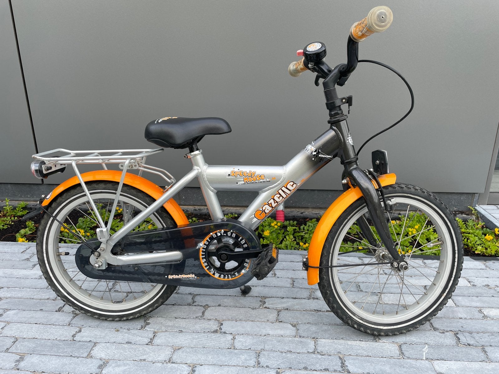 Gazelle Speedy Mouse kinderfiets 16 inch, Ophalen, Gebruikt, Terugtraprem, 16 tot 20 inch