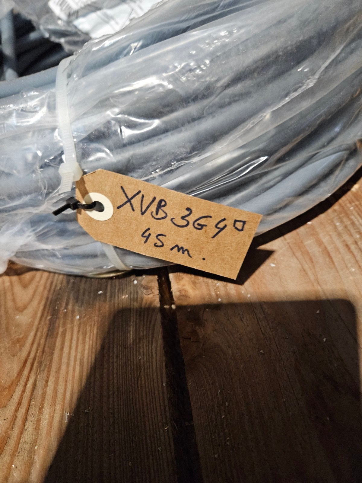 Câble électrique XVB 3G4 mm² – 45 mètres, Bricolage & Construction, Enlèvement ou Envoi