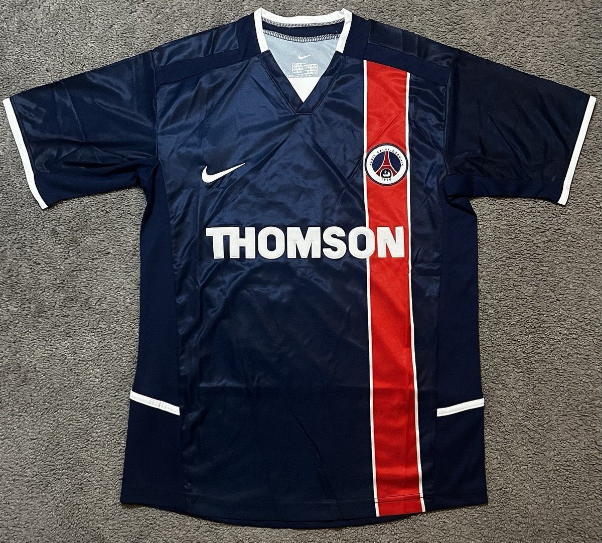 Paris Saint Germain Voetbal Thuisshirt 2002, Sports & Fitness, Enlèvement ou Envoi