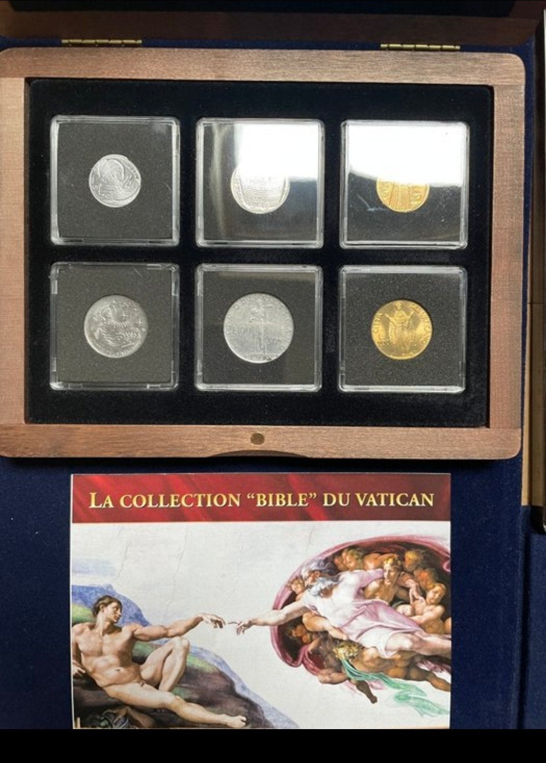Collection Bible Vatican – Lot de 6 pièces Vatican, Postzegels en Munten, Munten | Oceanië, Ophalen of Verzenden