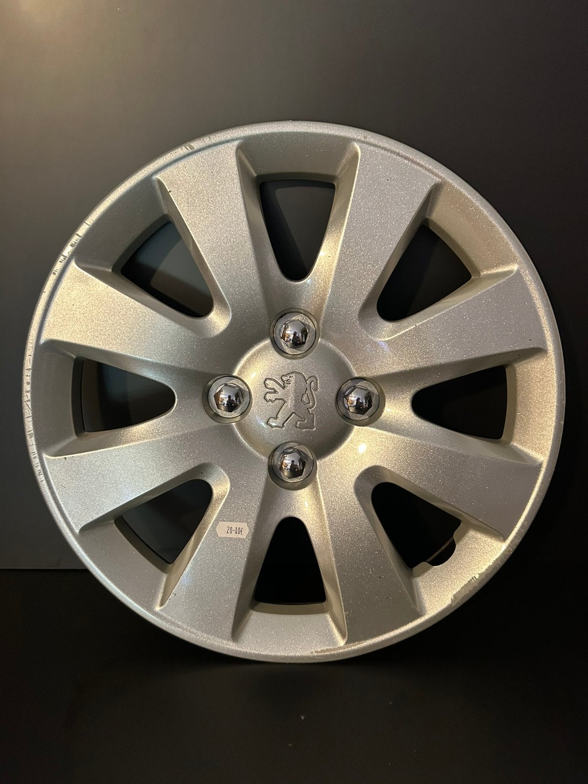 1 enjoliveur d’origine  Peugeot 207,208,307,308, partner 15", Autos : Divers, Enjoliveurs, Comme neuf, Enlèvement ou Envoi