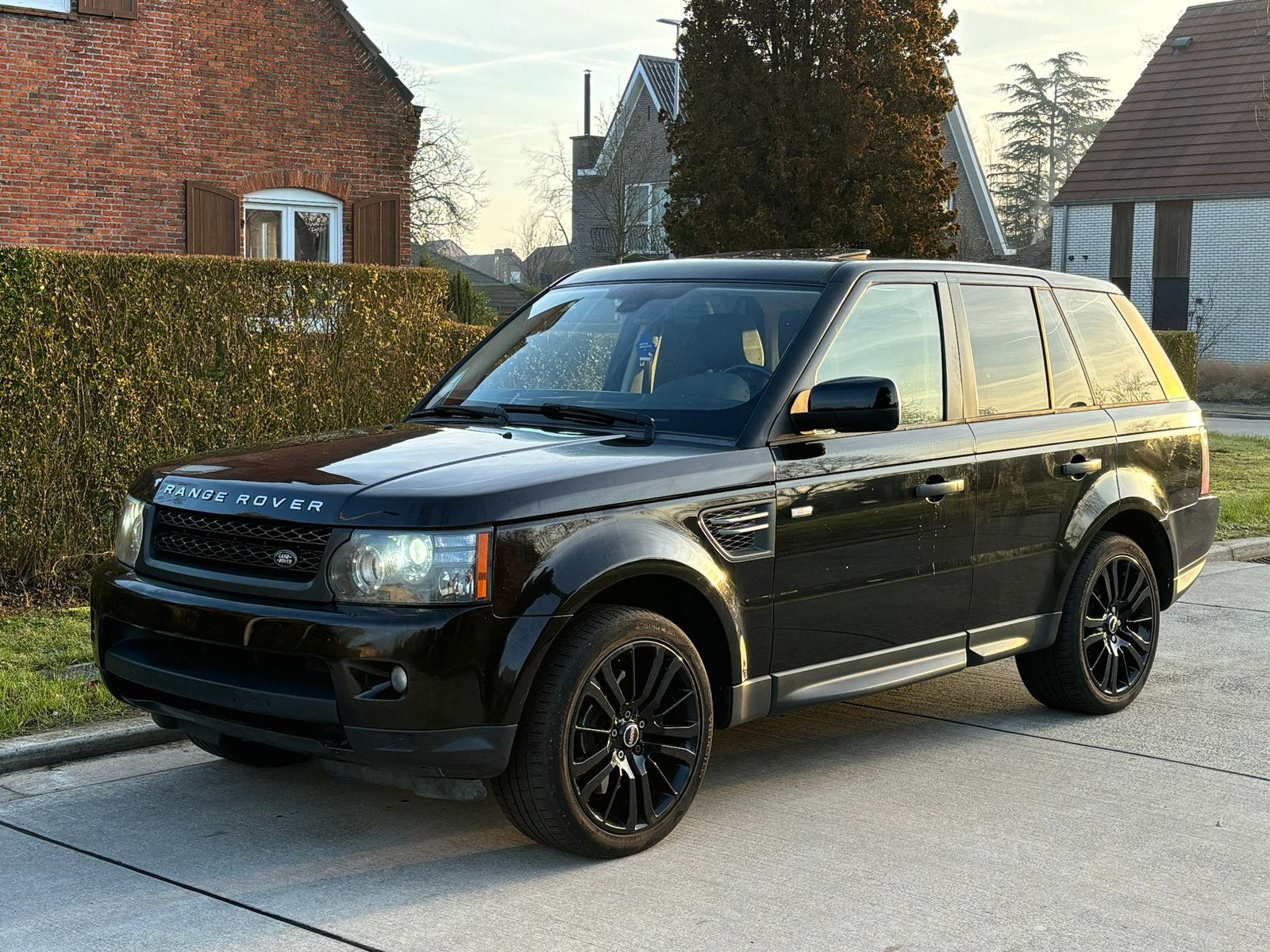 Range rover sport 3.0d Lichte Vracht Tax 150€ biv 0€, Autos, Achat, Noir, 5 portes, Diesel