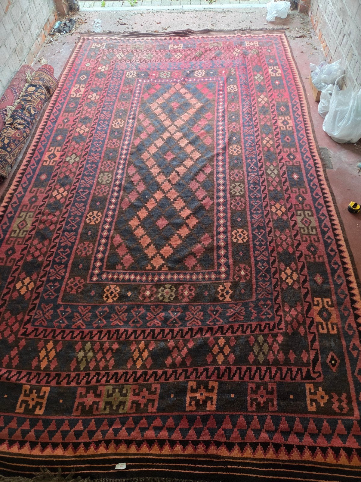 tapijt, Ophalen