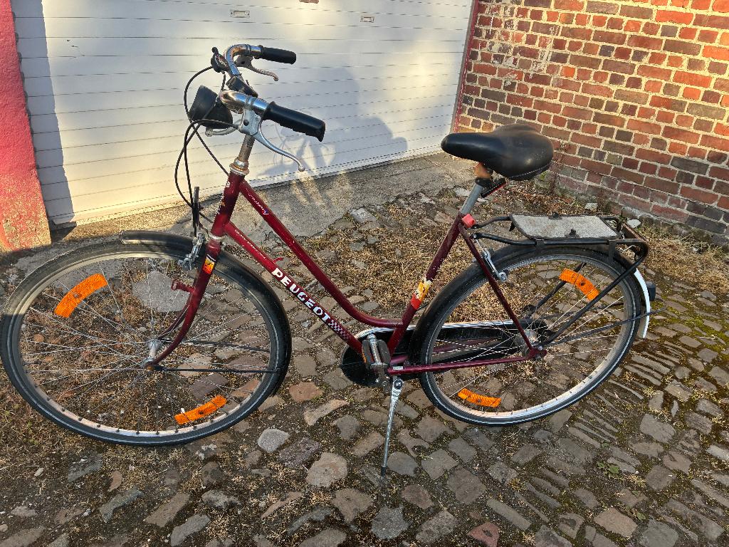 Peugeot vintage damesfiets, Enlèvement, Utilisé, Frein sur jante, Autres marques