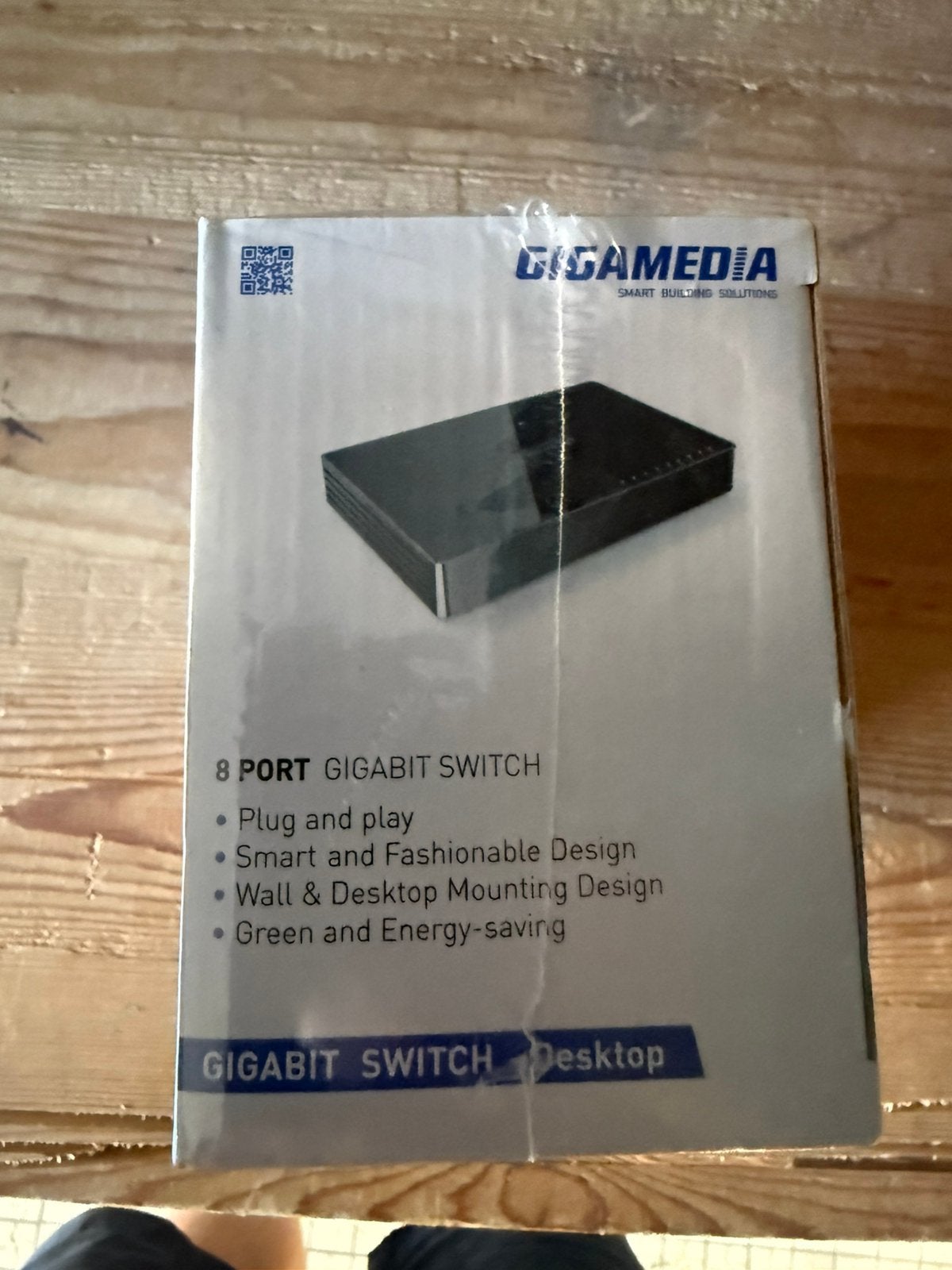 Gigamedia GGM GS08D desktop netwerkswitch, Ophalen, Nieuw