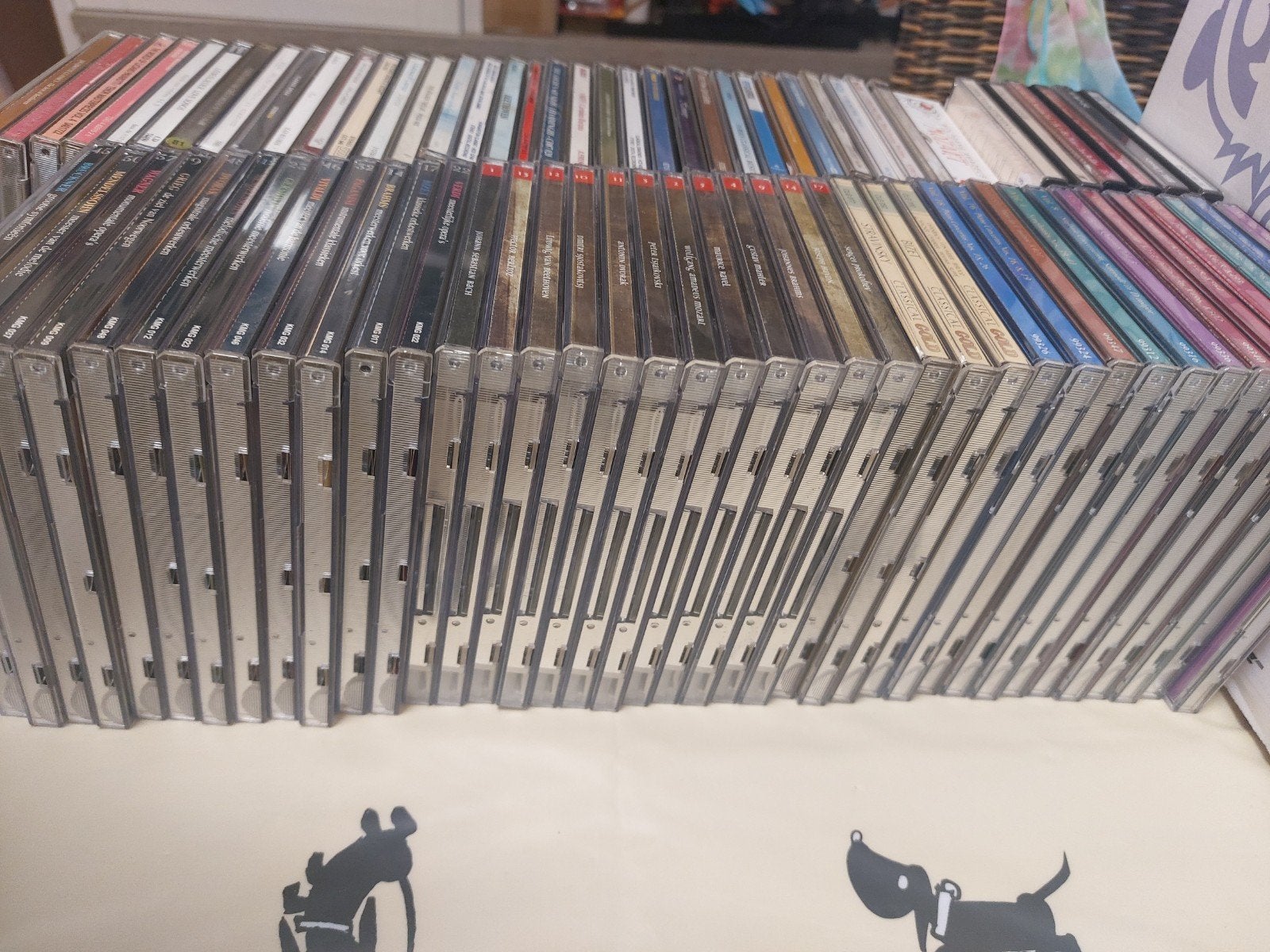 Groot lot klassieke muziek cd muziek, Ophalen