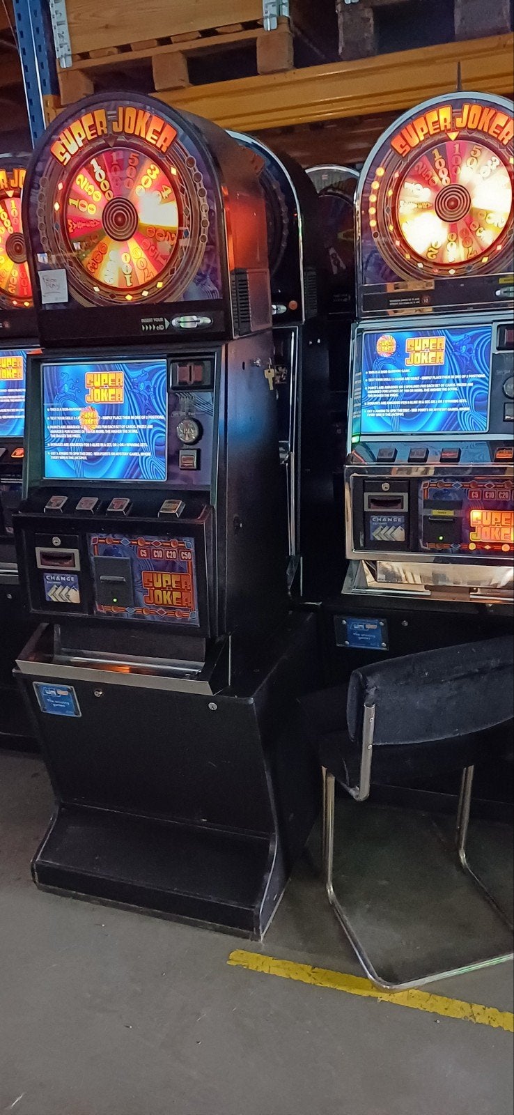 Super joker MK2, Collections, Euro, Enlèvement