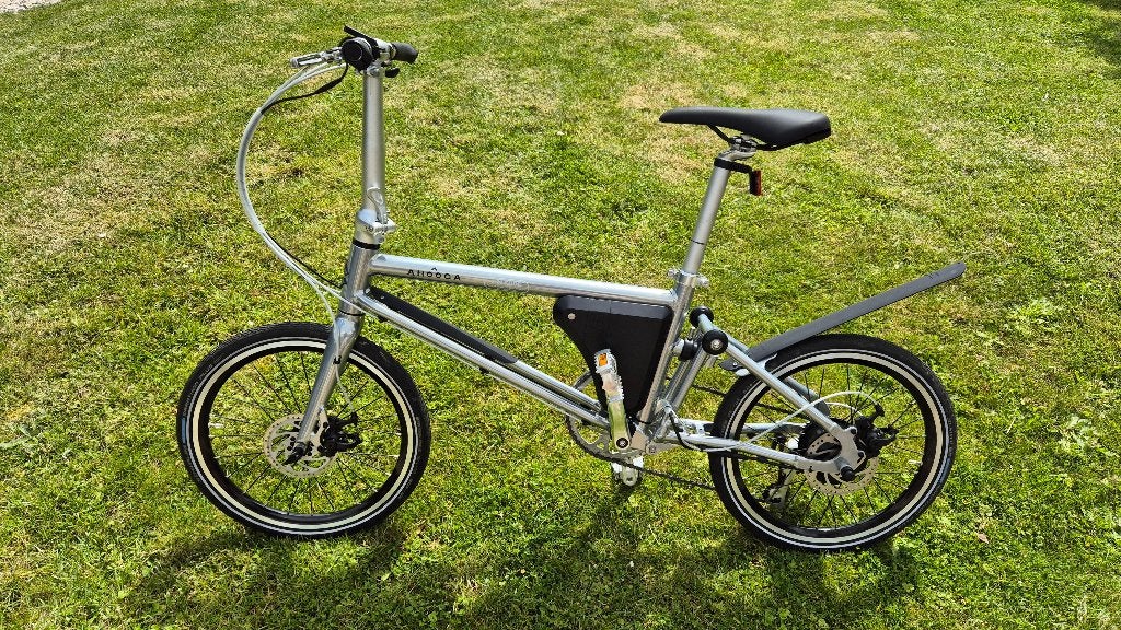 Ahooga Disc Power+ 36V 7Ah electrische vouwfiets, Vélos & Vélomoteurs, Vélos | Vélos pliables, Autres marques, Vitesses, Femmes