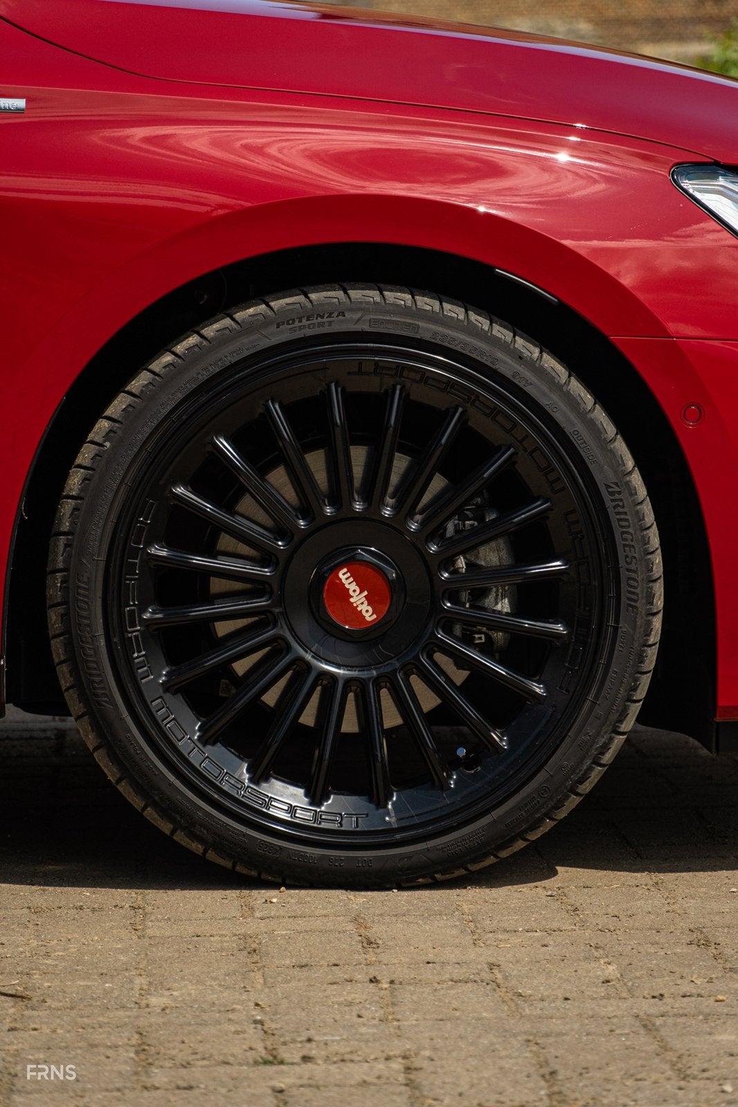Rotiform buc M black set, Ophalen