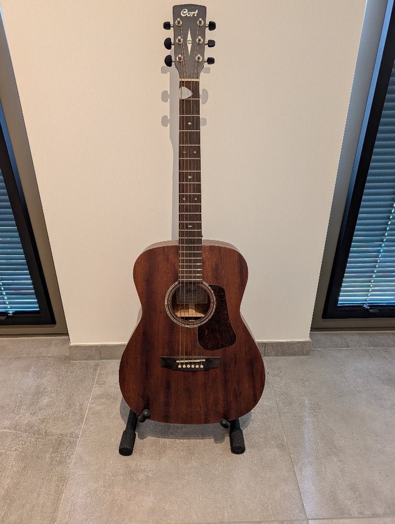 Akoestische gitaar, Muziek en Instrumenten, Ophalen, Zo goed als nieuw, Western- of Steelstringgitaar, Met koffer