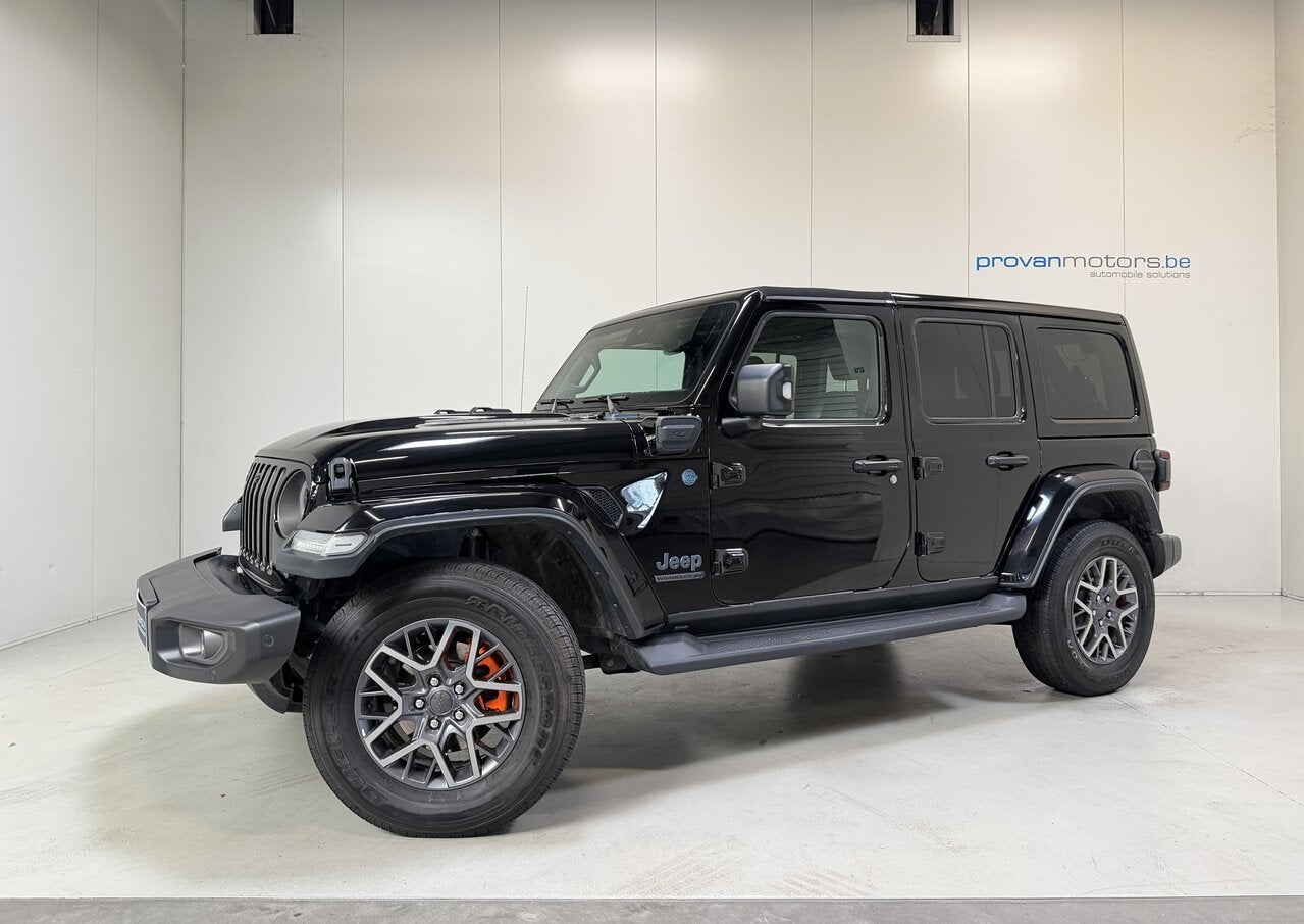Jeep Wrangler 2.0 PHEV 4X4 PlugIn - 80 Years ed.! - Topstaa, Autos, 0 kg, 0 kg, Noir, 5 portes