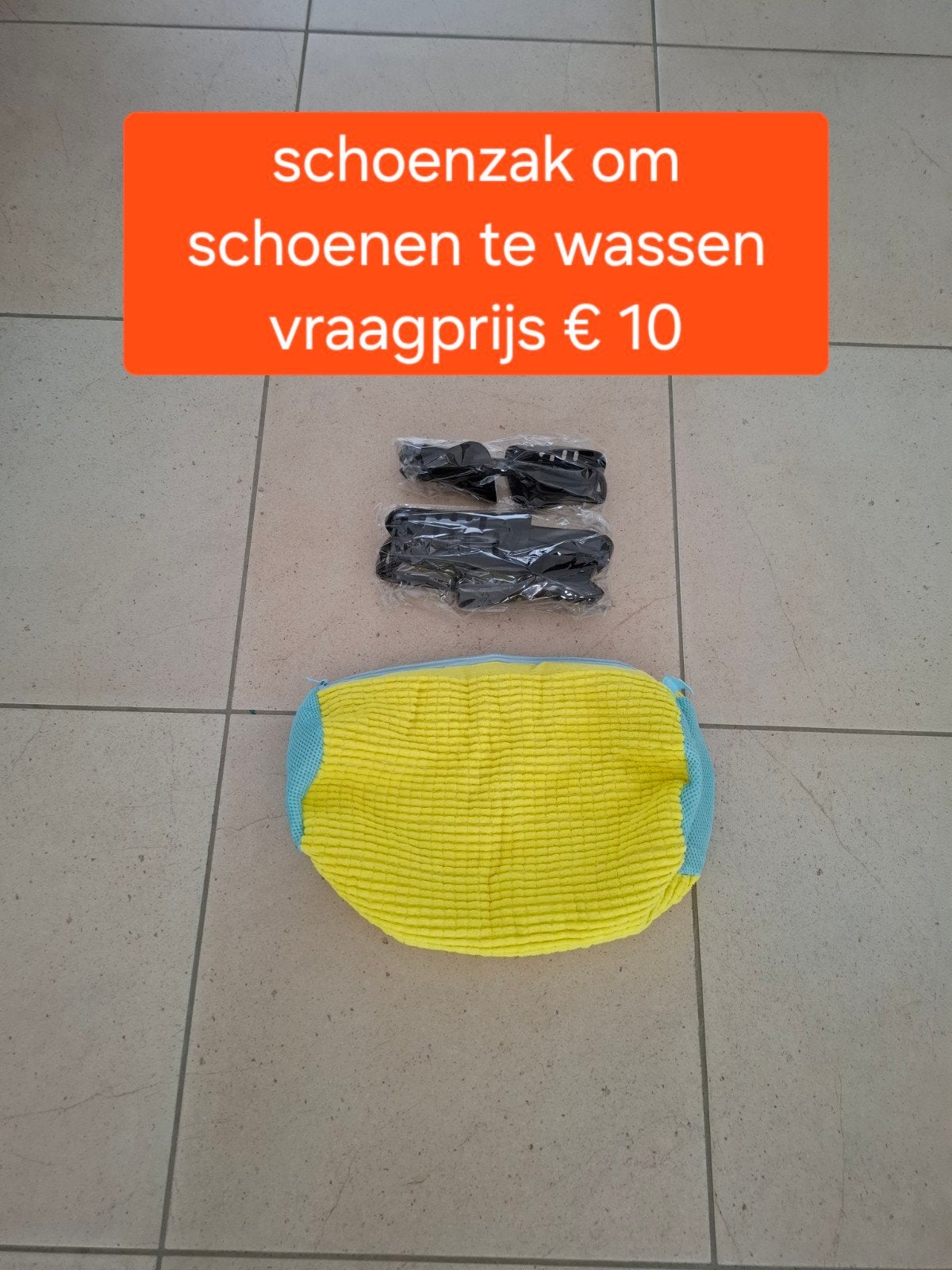 schoenenzak, Kleding | Dames, Ophalen of Verzenden, Nieuw, Geel, Overige typen