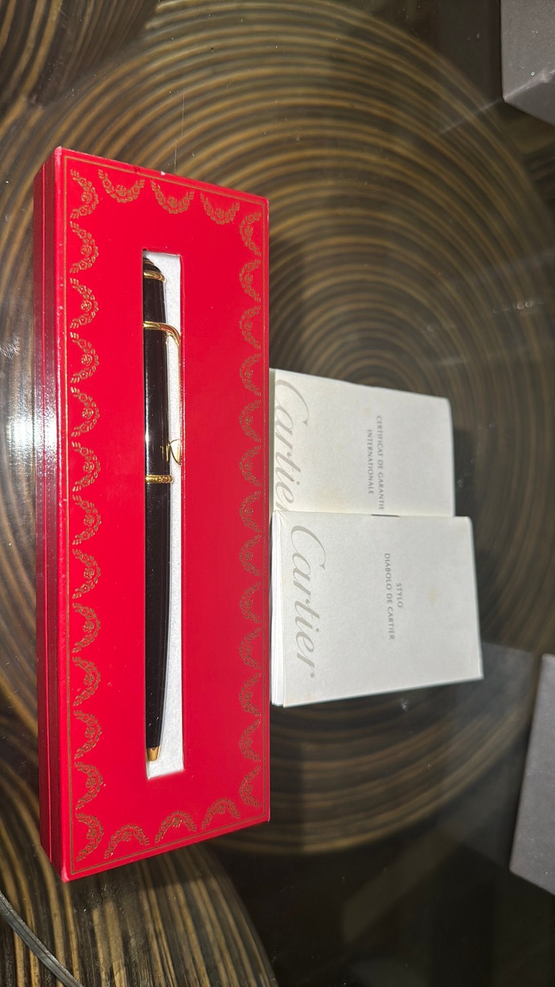 Echte goude cartier pen, Ophalen, Zo goed als nieuw