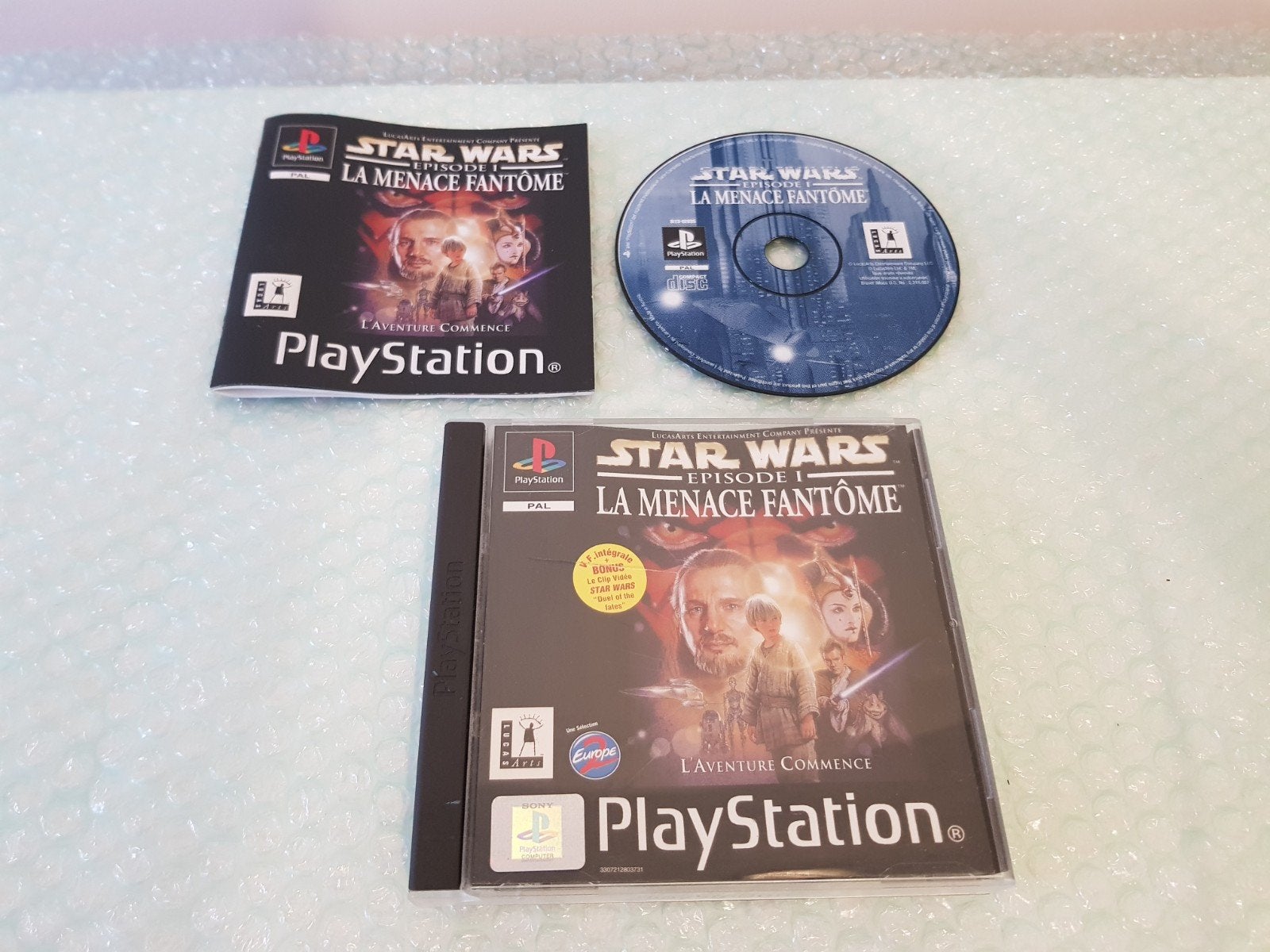 Star Wars La menace fantôme ps1, Consoles de jeu & Jeux vidéo, Jeux | Sony PlayStation 1, Enlèvement ou Envoi