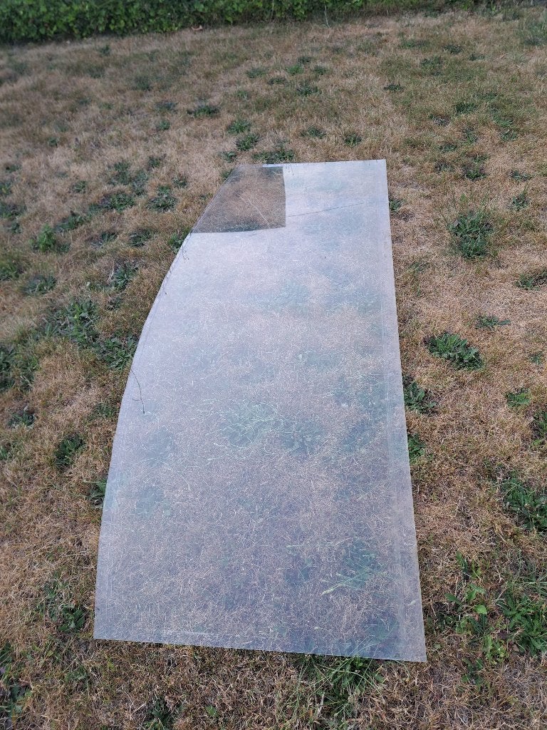 Onbreekbaar plexi glas, Doe-het-zelf en Bouw, Ophalen, Minder dan 80 cm, Overige typen, Zo goed als nieuw