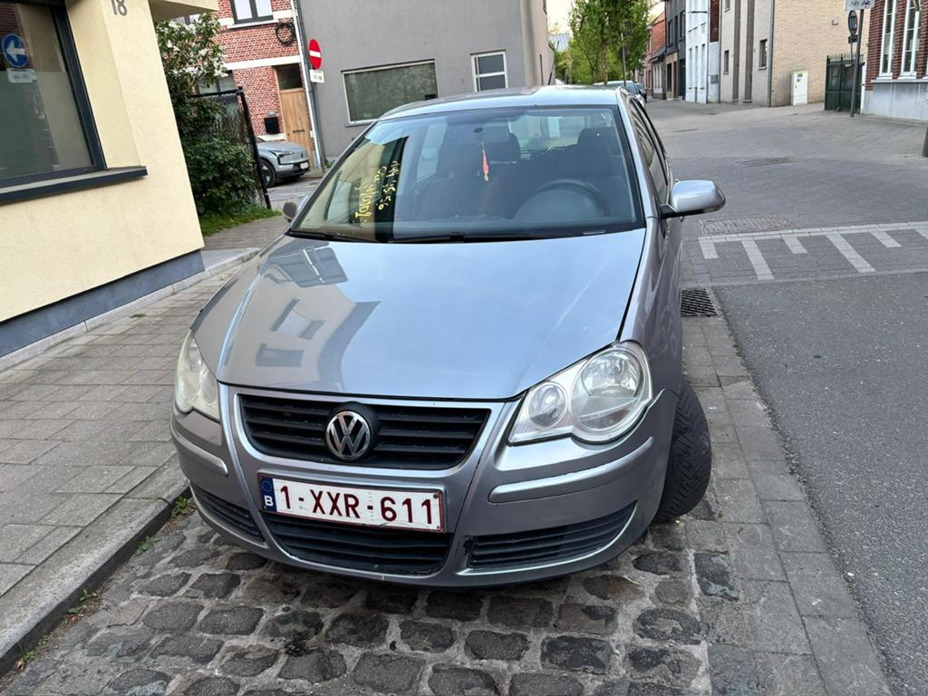 Vw polo 2008 tw koop voor export of onderdelen met schade!, Enlèvement