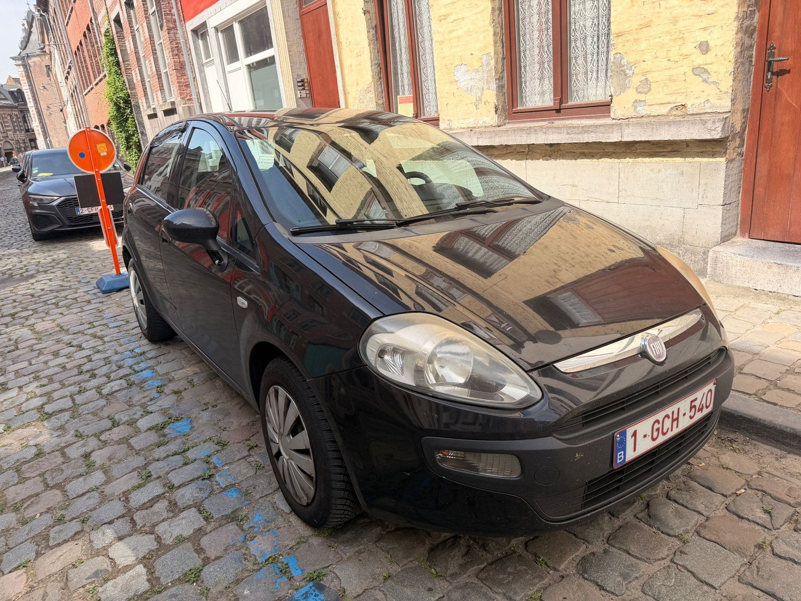VENDU !!, Autos, Fiat, Particulier, Punto, Essence, 5 portes, Noir, Gris, Enlèvement