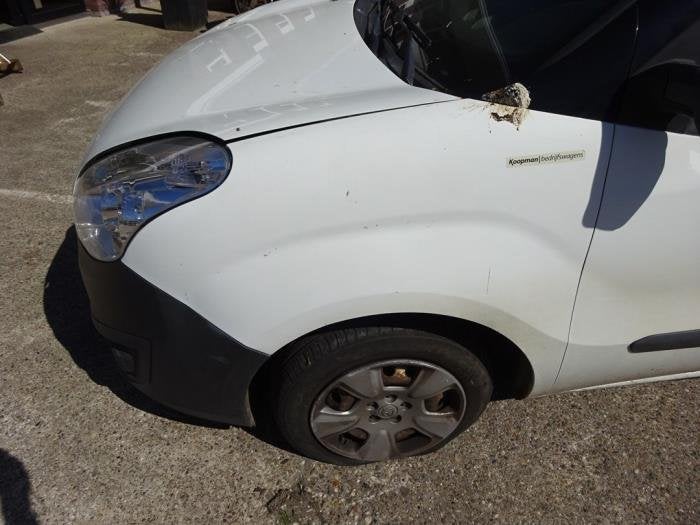 Aile avant gauche d'un Opel Combo (5PU), Autos : Pièces & Accessoires, Carrosserie & Tôlerie, -, Opel, 3 mois de garantie, Utilisé