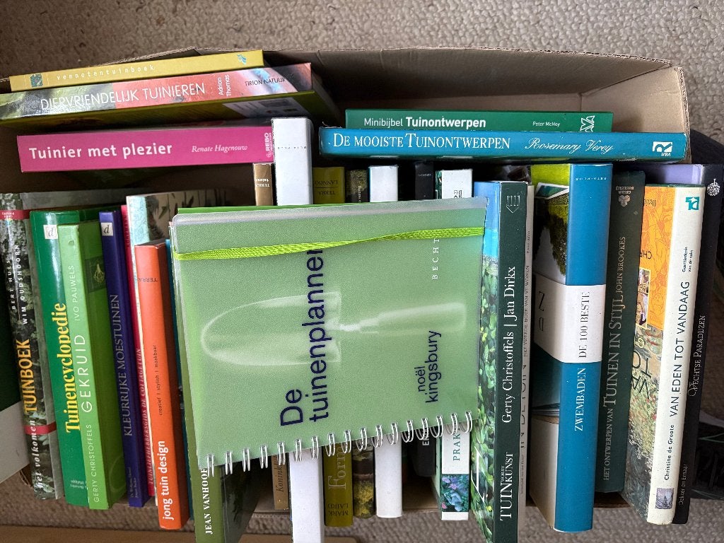 Lot tuinboeken, Ophalen, Zo goed als nieuw, Diverse auteurs, Tuinieren en Tuinplanten