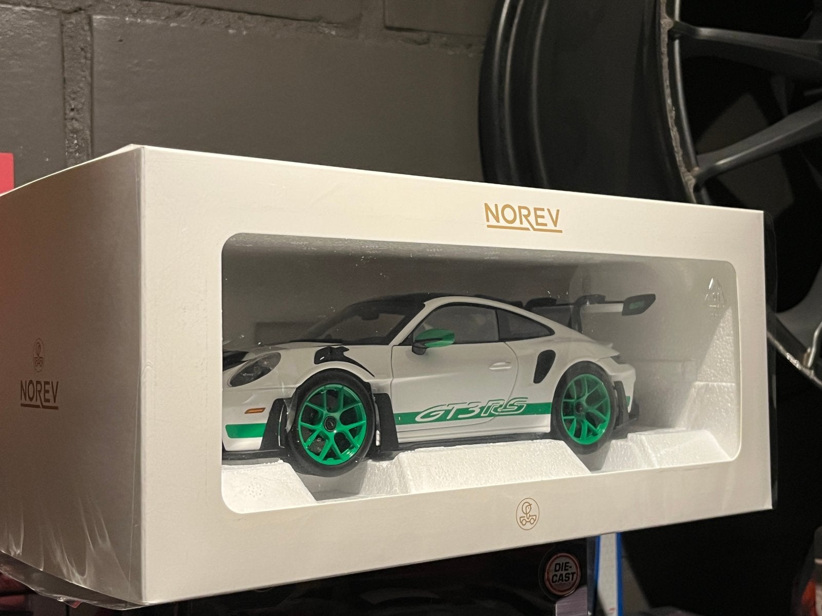 Porsche 911 GT3 RS carrera tribute, Enlèvement, Comme neuf, Norev