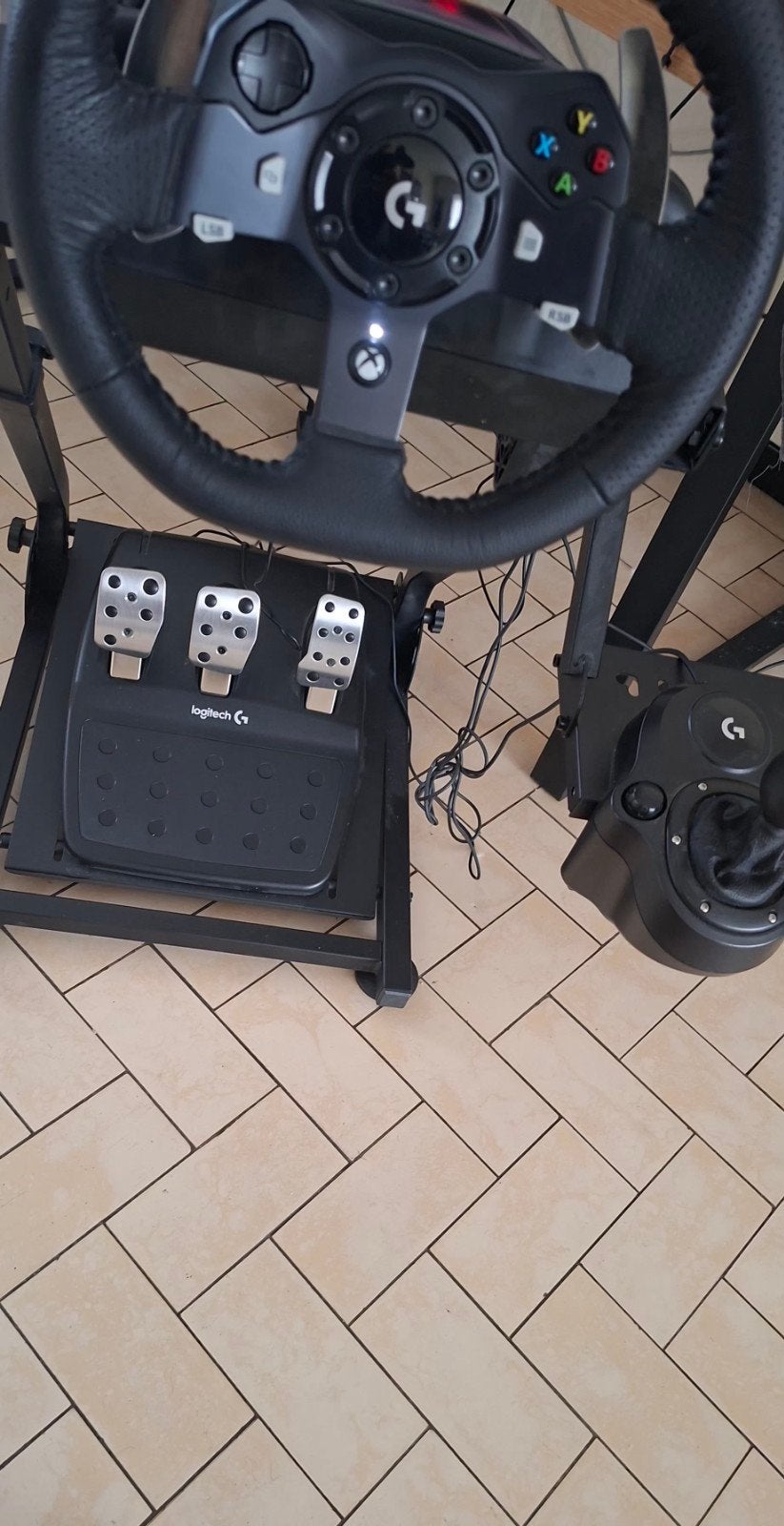 Logitech stuur, Ophalen, Gebruikt, Controller