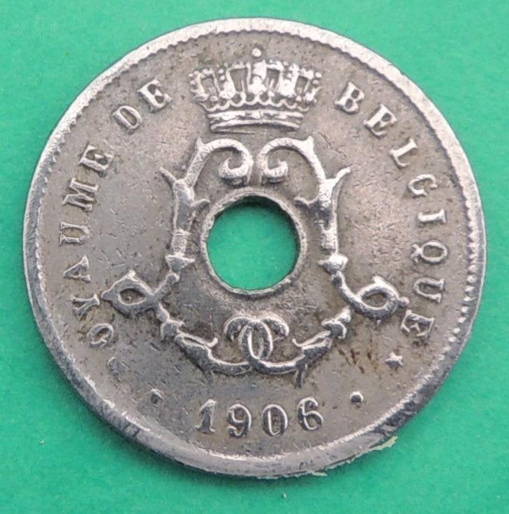 1906 5 centimes FR, Timbres & Monnaies, Monnaies | Belgique, Envoi, Métal, Monnaie en vrac