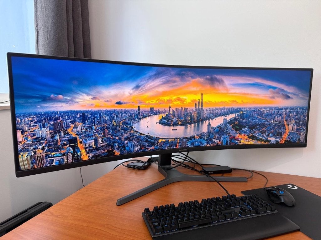 Écran, Computers en Software, Monitoren, Ophalen, 101 t/m 150 Hz, Zo goed als nieuw, Samsung