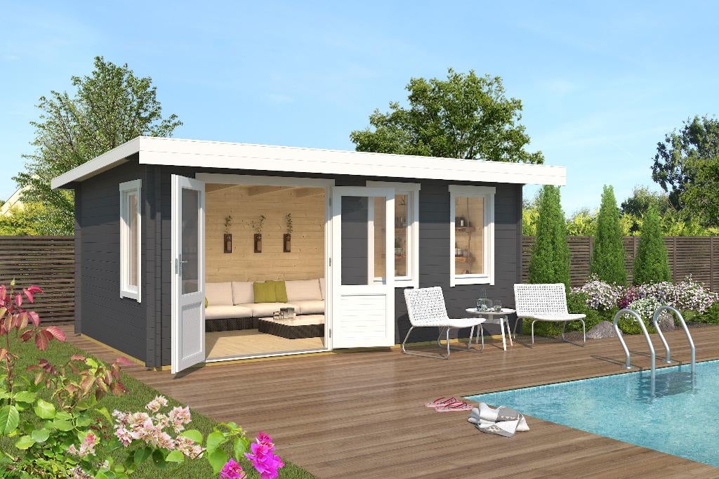 NOUVELLE cabane en rondins Baruda 53, Envoi, Neuf
