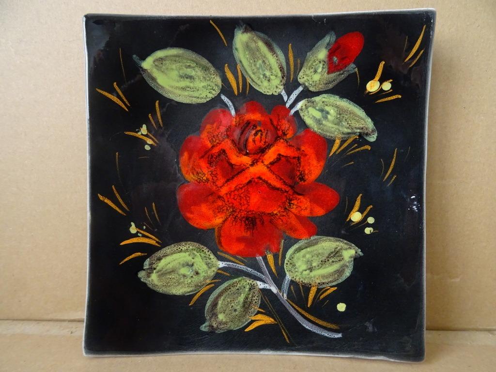 Assiette murale fleurs Italie assiette murale fleur design, Enlèvement ou Envoi