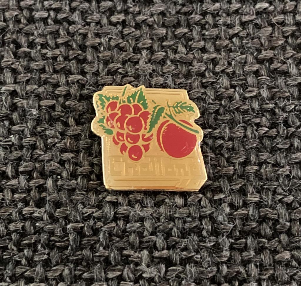 PIN - CHALLAND - WIJN - VIN - SAP - DRUIVENSAP - JUS RAISIN, Envoi, Utilisé, Marque, Insigne ou Pin's