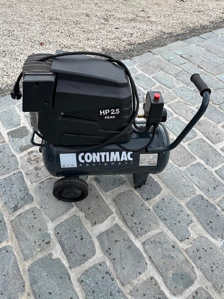 NIEUWE Contimac compressor met slang en blaaspistool, Enlèvement, Comme neuf