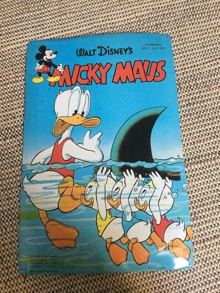 Metalen bord disney, Verzamelen, Ophalen