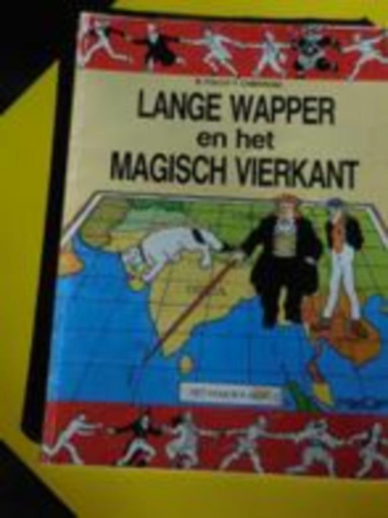 strip : lange wapper en het magisch vierkant, Boeken, Ophalen of Verzenden