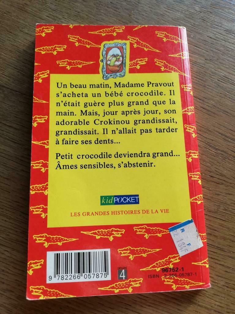 Livre "Un amour de crocodile", Enlèvement ou Envoi, Fiction général, Utilisé, Franck Rodgers