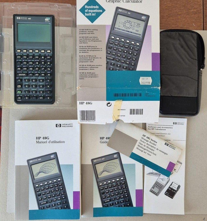 Calculatrice graphique hp 48G, Enlèvement, Calculatrices graphique, Comme neuf