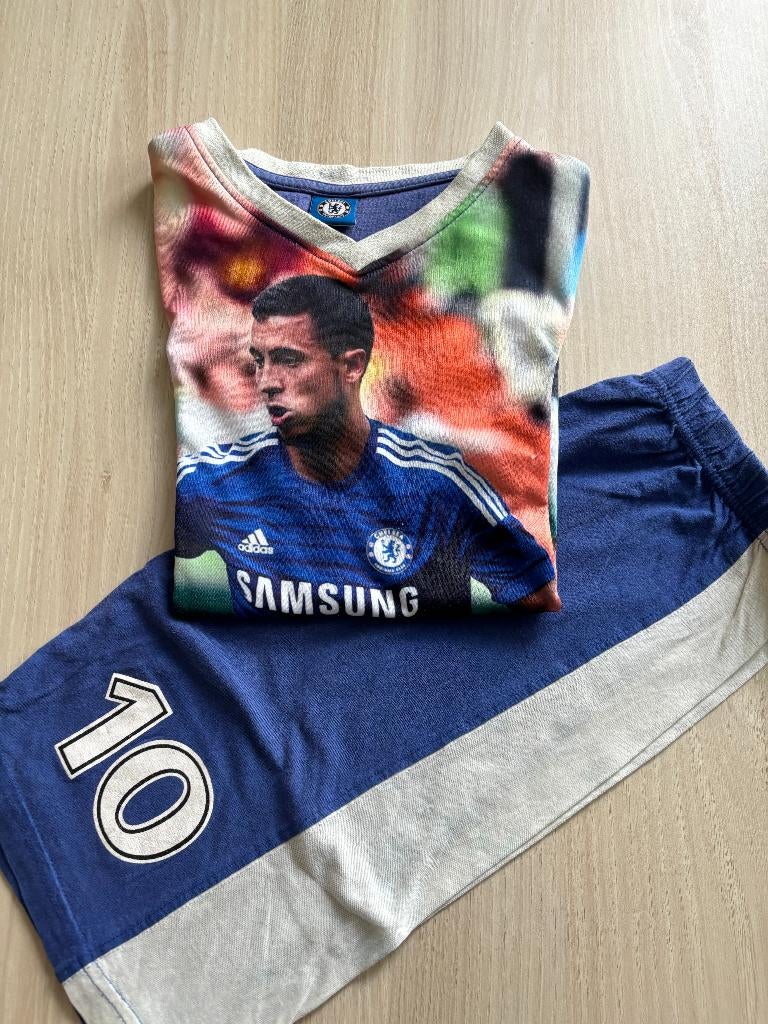Pyjama Eden Hazard 134/140, Enlèvement ou Envoi, Utilisé, Garçon, Vêtements de nuit ou Sous-vêtements