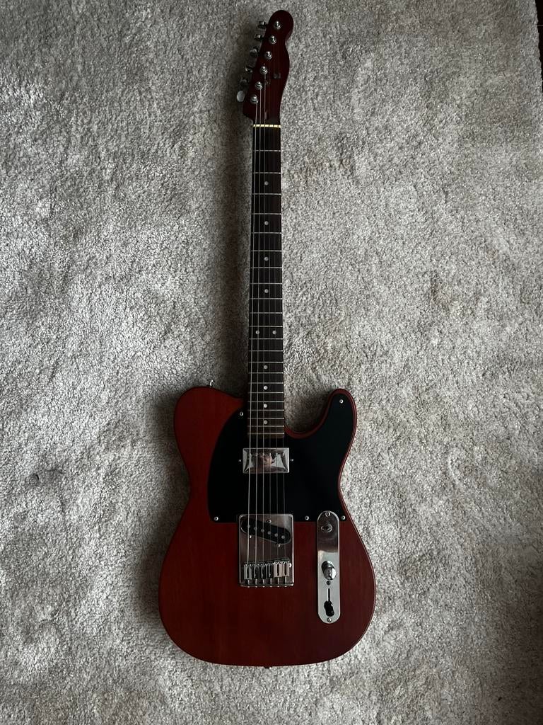 Guitare Telecaster haut de gamme fabriquée sur mesure, Musique & Instruments, Enlèvement, Comme neuf, Solid body, Autres marques