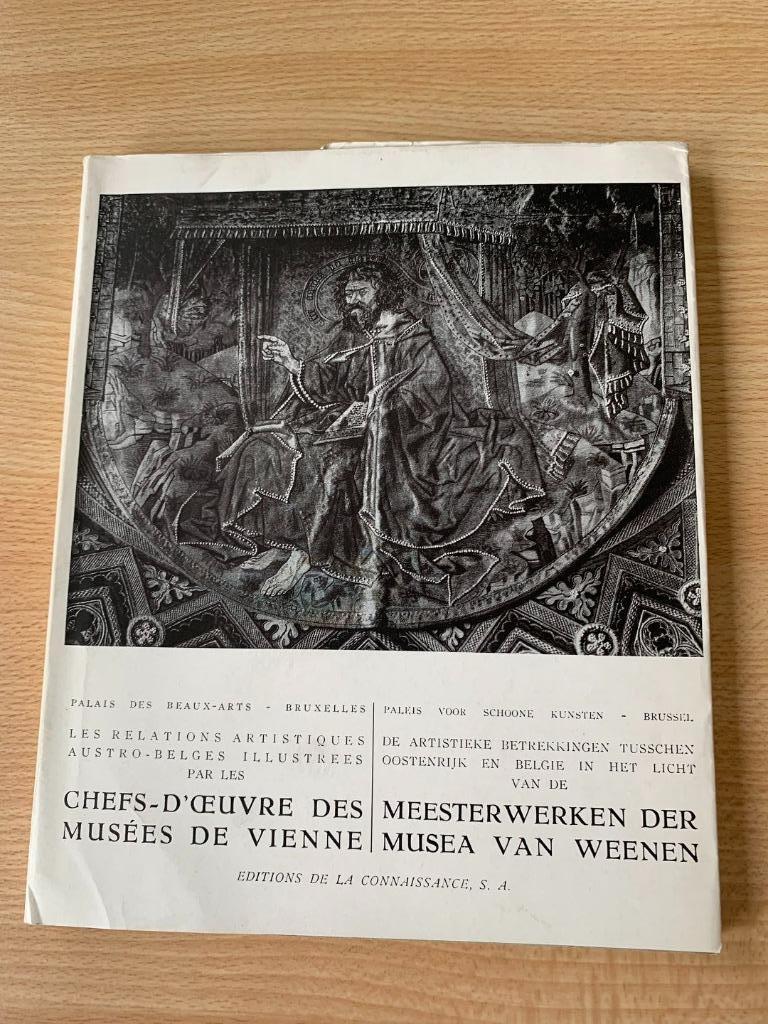 boek : meesterwerken in de musea van Weenen, Ophalen, Zo goed als nieuw