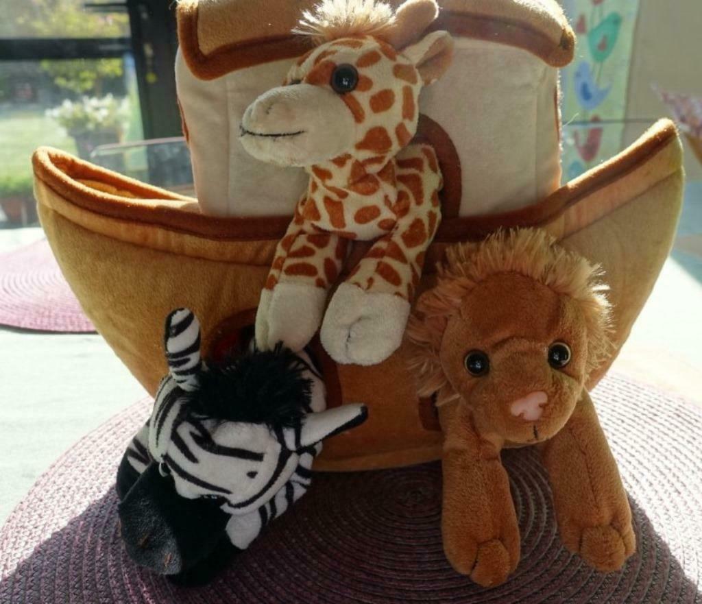Knuffels Ark van Noah - happy nature world, Ophalen of Verzenden, Zo goed als nieuw