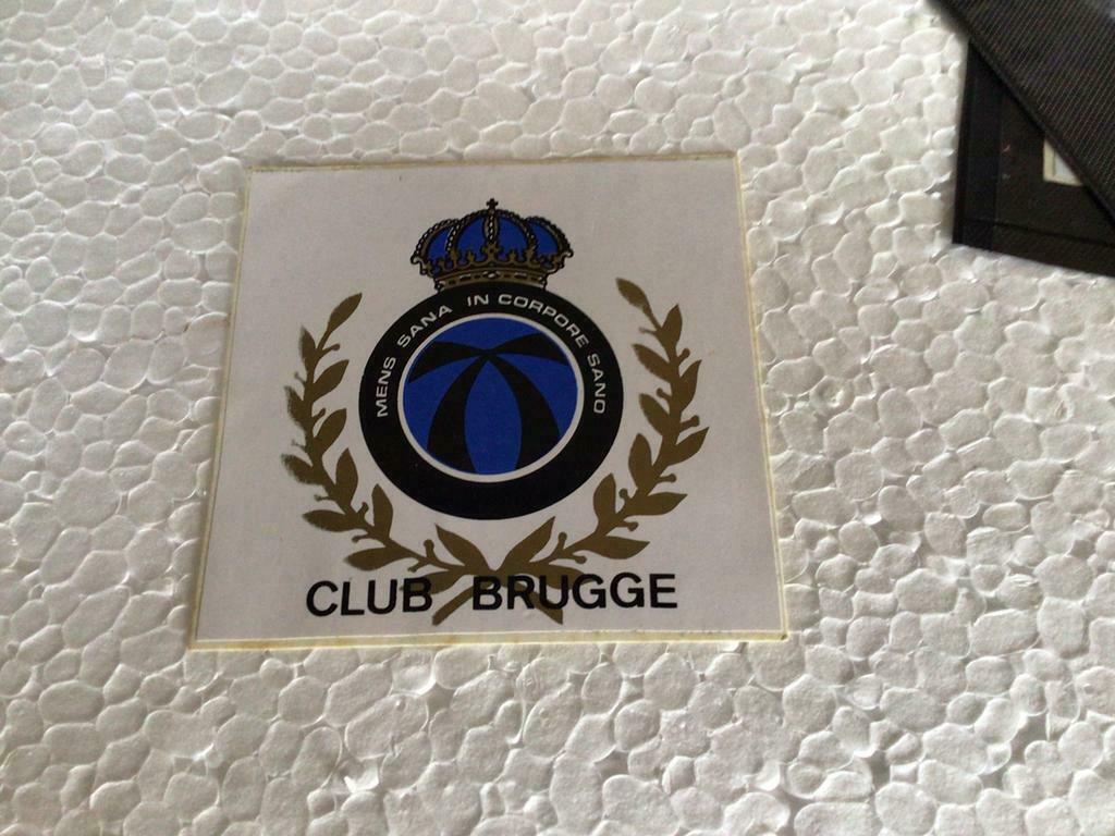 Autocollant club Bruges (w6,2), Enlèvement ou Envoi, Comme neuf, Sport