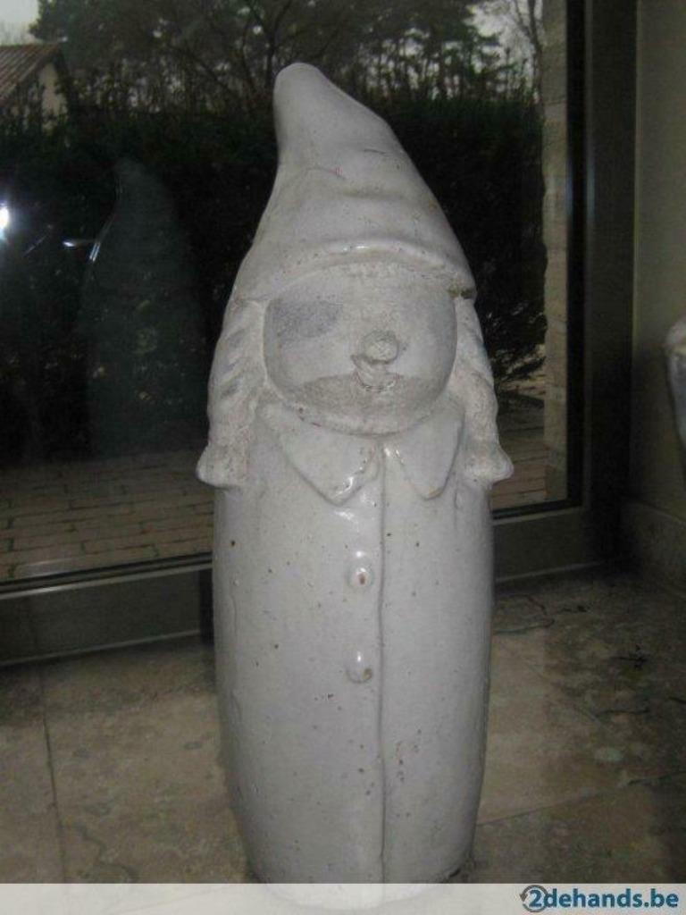 Kabouter uit witte steen, Ophalen, Nieuw, Steen, Overige typen