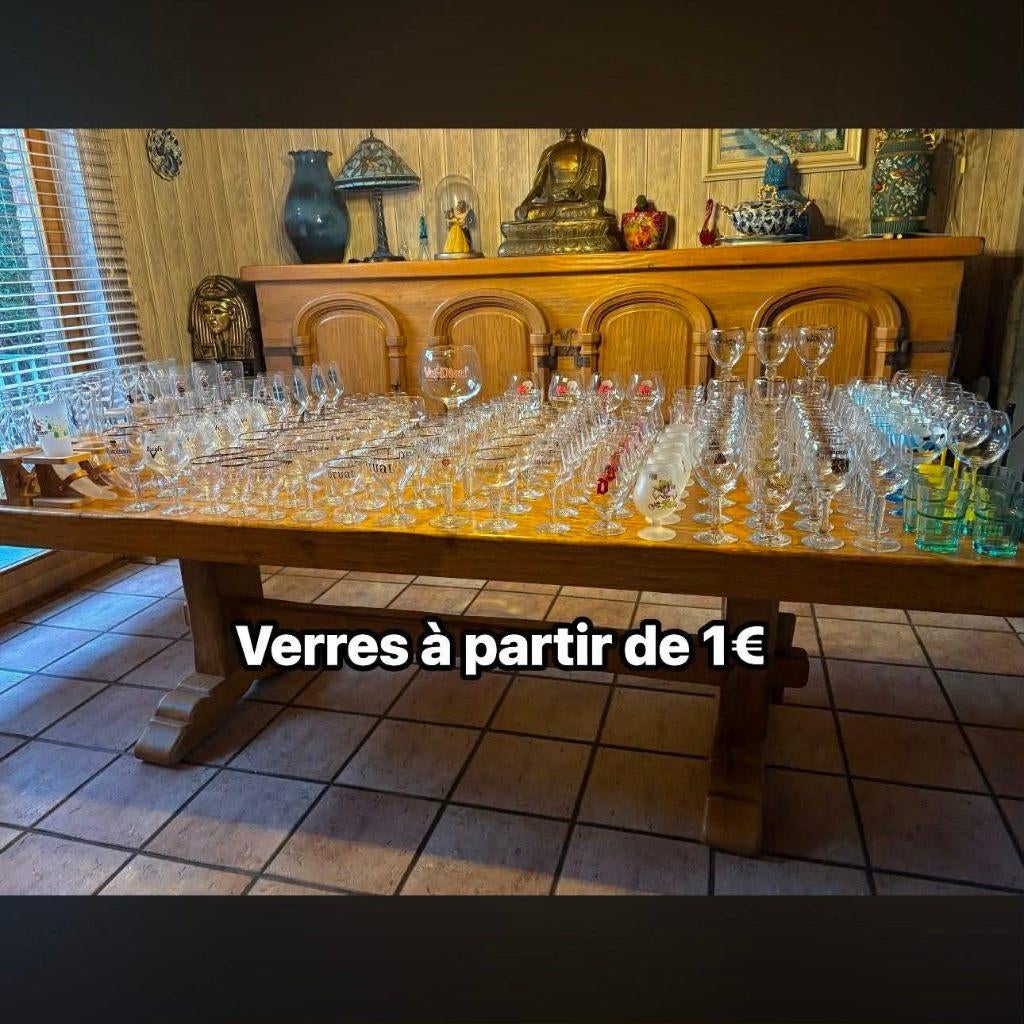 5000 VERRES A BIÈRE DES PLUS GRANDES MARQUES, Enlèvement ou Envoi, Neuf, Autres marques