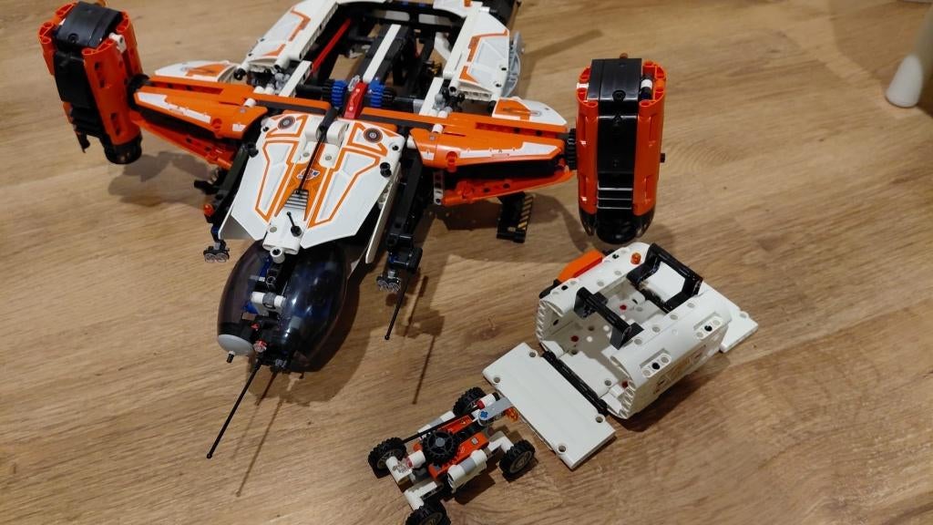 Lego Technic ruimteschip, Ophalen, Zo goed als nieuw, Complete set, Lego