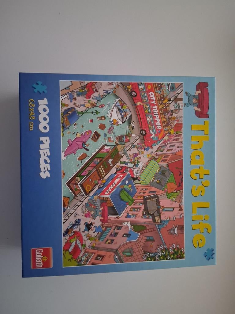 That's life puzzels, Ophalen