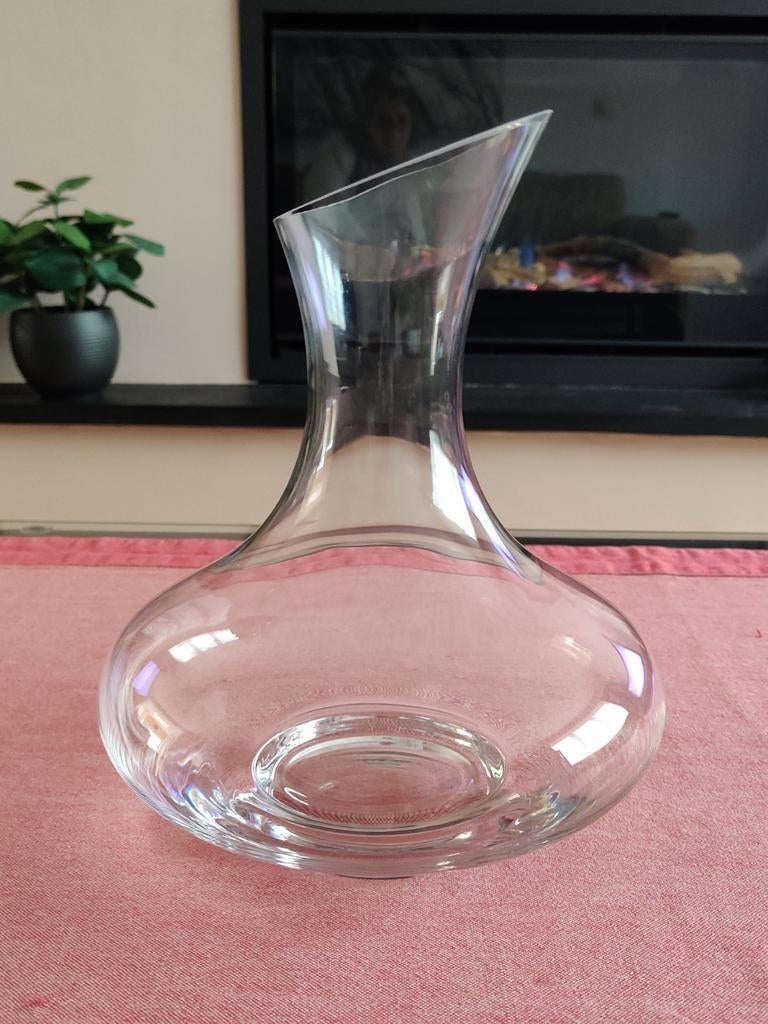 Wijnkaraf helder glas, Ophalen