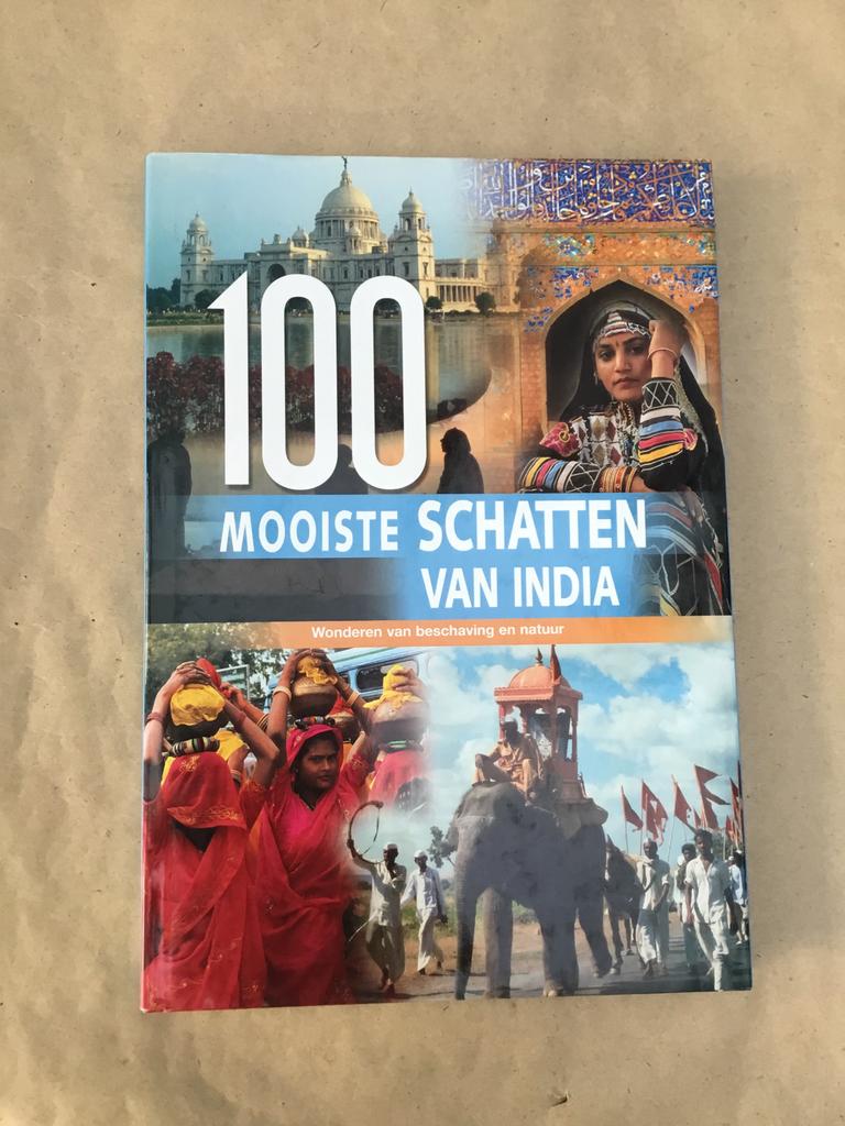 Boek 100 Mooiste schatten van India, Ophalen of Verzenden, Zo goed als nieuw